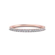 We'll make it safe and convenient. 0 25 Carat Diamond Simple Wedding Band In 14k Rose Gold Fascinating Diamonds