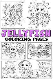 Keep your kids busy doing something fun and creative by printing out free coloring pages. Jellyfish Coloring Pages Easy Peasy And Fun