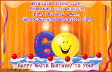 So, are you wondering what to write on a happy 60th birthday wishes card? Happy Birthday 60 Gifs Tenor