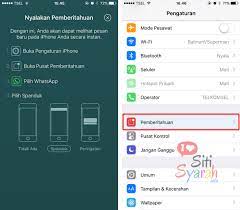 Notifikasi iPhone Tidak Muncul dan Bunyi