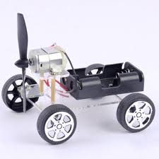 1tj00015 Mini Wind Turbine Diy Educational Toys Wind Car Discovery Toys