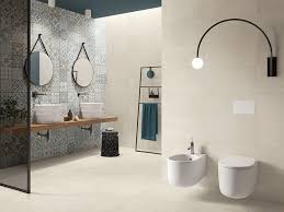 Contattaci per un preventivo gratuito! Rivestimento Bagno In Gres Porcellanato Effetto Cemento Portland Iperceramica