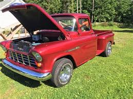 Image result for Radiant Red 1955 Truck