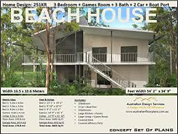3 bedroom house designs australia. Amazon Com Beach House Plan 3 Bedroom House Plan No 253kr Full Architectural Concept Home Plans Includes Detailed Floor Plan And Elevation Plans 3 Bedroom House Plans Book 251 Ebook Morris