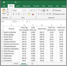And now you can get the sales tax easily. Excel Percentage Formulas 6 Common Uses Pcworld