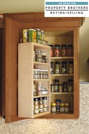 Measure your spice jars and adjust as necessary. Wall Spice Rack Cabinet Diamond Cabinetry