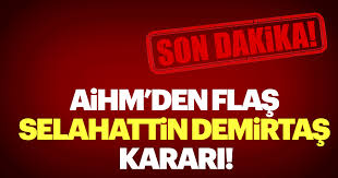 Toplam 6.275 selahattin demirtaş haberi bulunmuştur. Son Dakika Aihm Den Flas Demirtas Karari Son Dakika Haberler