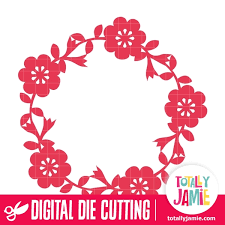 Download Floral Accent Wreath Totallyjamie Svg Cut Files Graphic Sets Clip Arts