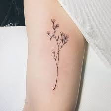 10 Minimalist Botanical Tattoos Be Asia Fashion Beauty Lifestyle Amp Celebrity News Tattoos Discreet Tattoos Beautiful Flower Tattoos