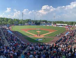 Watch a minor league stadium be rebuilt in 30 seconds. West Michigan Whitecaps Unveil New Name For Ballpark Mlive Com