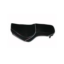 Royal Bullet Pure Leather Dual Classic Design Seat With White Beading Enfield County Featuring a cutout window die. royal bullet pure leather dual classic design seat with white beading