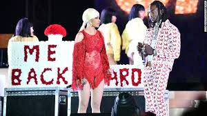 offset crashes cardi bs show to apologize