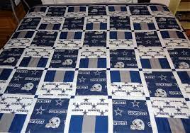 Customer Request For A Dallas Cowboys Quilt For Her King Size Bed Cowboy Quilt Football Quilt Sports Quilts