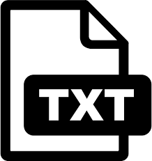 Browse, custom preview and download free fonts. Txt File Icon Png And Svg Vector Free Download