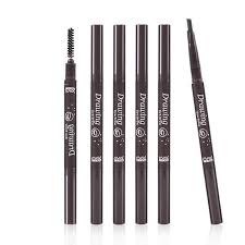 2016 3d Estereoscopico Duplo Rotacao Automatica Lapis De Sobrancelha Dupla Use Jf F340 A Prova D Agua E Suor Com Eyebrow Pencil Beauty Essentials Eyebrows