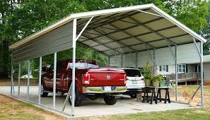 Secure the metal anchors into concrete, as to lock the wooden posts into place properly. 22 Width Garage Buildings Prefab Garage Designs Structures