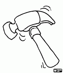 These free coloring pages are great for your toddlers, preschoolers, kindergarteners, grade 1, and grade 2 students. Hammer Coloring Pages Picture Templates Color