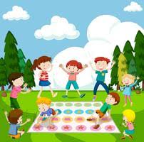 Muchos niños con dislexia … Kinder Die Twister Spielen 301437 Vektor Kunst Bei Vecteezy