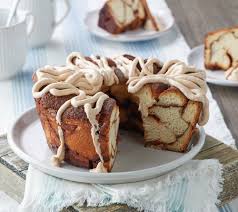 I had no problem with the brown sugar mixture but as soon as my bread was done i flipped it on a plate and let it sit there 10 minutes (still in the pan) so that the mixture would 'harden' onto the bread not in the bundt pan. Cinnamom Bakery 4 5 Lb Monkey Bread With Buttercream Qvc Com
