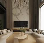 Wavy Travertine Coffee Table – Sculptural Balance – Travertable