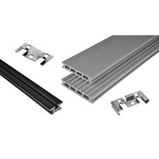 Kovalex Wpc Terrassen Bausatz Exklusiv Mattiert Grau 300x500cm Kaufen Bei Obi Bausatz Hochbeet Cortenstahl Cortenstahl