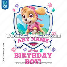 Maybe you would like to learn more about one of these? Paw Patrol Transfers Luvibeekidsco