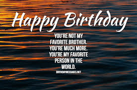 Happy birthday bhai wishes message. Birthday Wishes Messages For Brother Facebook Maxpals