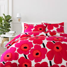 Find great deals on ebay for red queen size bedding. Marimekko Unikko Red Bedding Marimekko Bedding