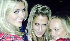 They're having a girls' night out with no men around. Girls Night Out Holly Willoughby Emma Bunton And Nicole Appleton Hit The Town Celebrity News Showbiz Tv Express Co Uk