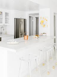 white kitchen decor, white marble kitchen