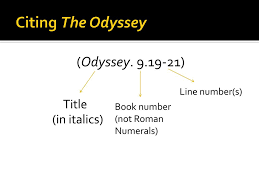 Odyssey Citing And Conclusions Ppt Download