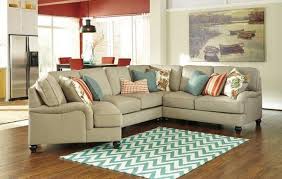 Casual Sectional Sofas With Curved Corner Wedge Furniture Living Room Sets Ashley Furniture
