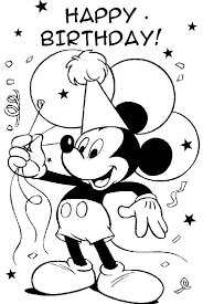 Happy Birthday Grandma Printable Coloring Card Happy Birthday Disney Coloring Pages Happy Birthday Grandma Coloring Pages Getcolor Mickey Coloring Pages Birthday Coloring Pages Minnie Mouse Coloring Pages