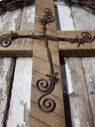 Rustic Cross Primitive Cross Wooden Cross Wall Hangings Wood Crosses Cross Crafts Cross Wall Decor