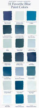 There are so many fabulous colour combinations in the world of interior decorating that the possibilities really are endless when creating a design for any. 21 Best Blue Paint Colors For Interior Walls Apartment Therapy