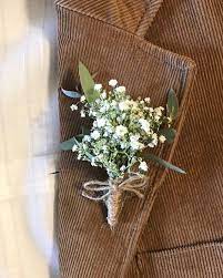 Our sola wooden flowers are top quality with the beauty you love in the colors you want forever! Prettiest Spring Wedding Ideas 2020 Baby S Breath Boutonniere Simple Wedding Bouquets Boutonniere Wedding Boutineer Wedding