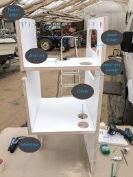 Kreg drawer slide jig with cabinet hardware jig and concealed hinge jig. Kitchen Block In Diy Camper Kitchen Overlandys