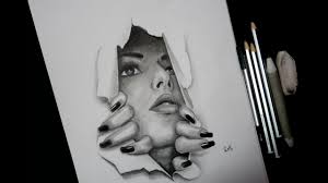 Find out drawing lesson for kids or beginners. Illusion 3d Pencil Drawing Artstroke Youtube