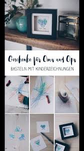 Diy Geschenkidee Mit Kinderzeichnung Geschenkidee Fur Oma Und Opa Video Video Geschenke Basteln Mit Kleinen Kindern Kinderzeichnungen Geschenke Basteln