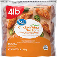 Crispy on the outside, juic.learn more learn more. Great Value Chicken Wing Sections 4 Lb Frozen Walmart Com Walmart Com
