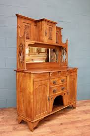Arts And Crafts Oak Mirror Back Sideboard Dresser Oak Sideboard Arts And Crafts Furniture Arts And Crafts