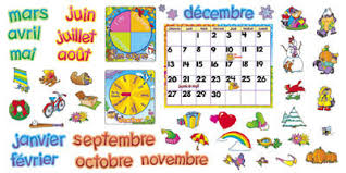 Large French Calendar Display Kit