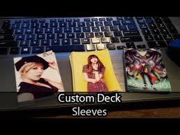 You can find the link to the shop above, or you can click here. Custom Tcg Card Sleeves Youtube