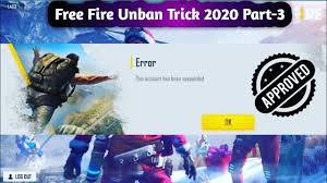 Garena free fire facebook account suspended problem solution. How To Unban Free Fire Device How To Unban Free Fire Account By Game God
