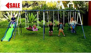 Get metal playsets for backyard today with drive up, pick up or same day delivery. 12 Super Fun Kids Swing Sets And Playground Sets