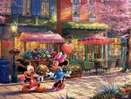 Since their start in 1987 ceaco has remained true to their mission: Buy Ceaco 4 500 Piece Thomas Kinkade Disney Dreams 4 In 1 Multipack Jigsaw Puzzles Alice In Wonderland Mickey And Minnie Mouse And The Beauty And The Beast Ages
