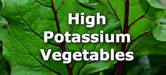 20 vegetables high in potassium a ranking from highest to