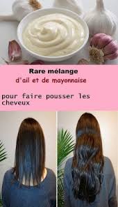 Rare Melange D Ail Et De Mayonnaise Pour Faire Pousser Les Cheveux Grow Hair Long Hair Styles Natural Hair Styles