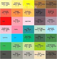 Food Coloring Color Chart Mix Glenbuchat Info