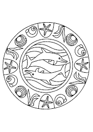 Kleurplaat Dolfijnen 7149 Kleurplaten Dieren Kleurplaten Mandala Kleurplaten Kleurboek